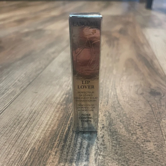 NEW Lancôme Lip Lover Lip Gloss Oil 316 Rose Contre-Temps Discontinued Rare - Picture 2 of 3